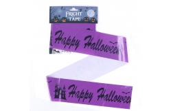 China ISO9001 Halloween Fright Tape 0.04mm Party LDPE Caution Banner supplier