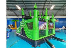 China Super Hero Jumping Castle Inflatable Bouncer Slide Combo For Hotel supplier