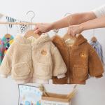 120cm 47.2in Winter Children'S Clothing Cartoon Teddy Bear Sweatsuit Hooded Velvet Suit for sale