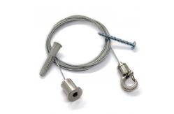 China Adjustable Gripper Cable Lock Lighting Fitting Wire Rope Suspension Kit supplier