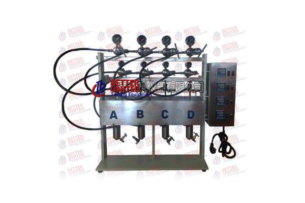 Quadruple HTHP Filtration Instrument Drilling Fluids Testing Equipment