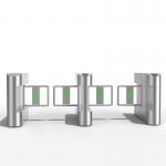 Automatic Access Control Swing Barrier Gate Turnstile Fast Speed With Card Reader
