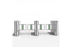 China Automatic Access Control Swing Barrier Gate Turnstile Fast Speed With Card Reader supplier