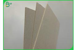 China Multi - Purpose Smooth Surfaced 2mm Grey Chipboard 70 x 100 cm supplier
