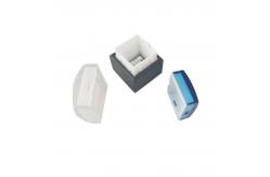 China Square Push Button RGB Illuminated LED Switch 15x15 supplier