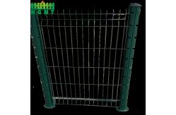 China Roadsides Powder Coated Metal V Shape Curved Welded Wire Mesh 3D Fencing Panel supplier