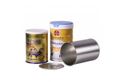 China Round Custom Tin Cans Tinplate Canister For Food Tea Candy supplier