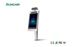 China 8 Touchless Biometrics Face Recognition Infrared Thermometer supplier