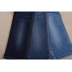 Cotton Polyester Viscose Spandex Denim Fabric 58/59 Dark Blue for sale