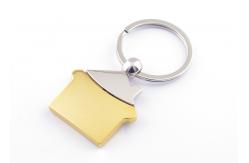 China Star Engraved Metal Keychains Engraved Metal Keyrings With Small Diamond supplier