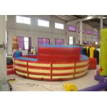 Attractive Inflatable Rodeo Bull , Funny Theme Inflatable Bull Ride Digital Printing