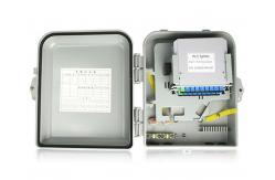 China ABS FTTH Fiber Splitter Distribution Terminal Waterproof 16 Core supplier