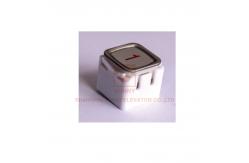 China Square Elevator Push Button Switch With Stainless Steel Frame And Stainless Plate supplier
