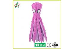 China 32cm*8cm Indestructible Pet Plush Toy Chew Proof Embroidered Eyes supplier