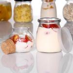 5Oz 8Oz 200Ml Small Glass Food Containers Pudding Jars For Bird Nest for sale