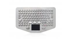 China IP65 Vandal Proof Stainless Steel Keyboard Touchpad For Ruggedized Computer supplier