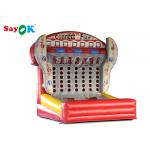 Inflatable Yard Games Fire Proof Target Shooting Inflatable Sports Games Basketball Hoop for sale