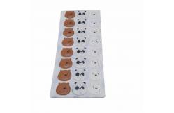 China 3d Circle Clear Epoxy Dome Stickers Labels PP PVC PET Led supplier