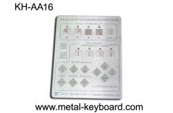 China Custom Stainless Steel Industrial Kiosk Keypad For PTZ Machine supplier