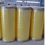 company logo Printed red Bopp Jumbo Roll  tape of Polypropylene film , 40mic *1280mm * 4000m  for sale