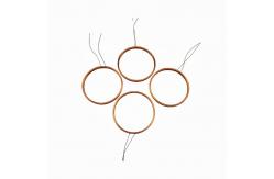 China Shaped Hollow Copper Inductor Coil Insulated Copper Winding Wire supplier