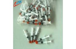 China Gray Thermal Grease Metal Oxide Filled Silicone Oil For Computer CPU supplier