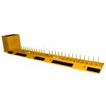 Retractable Road Barricade Manual Tire Breaker Portable Tyre Puncture Killer for sale
