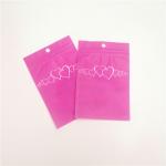 Eyelash Jewellery Gravure Printing MOPP Zipper Makeup Pouch for sale