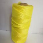 High Breaking Strength 3 Ply Twisted Banana Twine , Fibrillated PP Packing Twine for sale