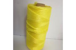 China High Breaking Strength 3 Ply Twisted Banana Twine , Fibrillated PP Packing Twine supplier