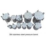 SS304 Dispensing Accessories Pressure Barrels For Storing Chemical Liquid Materials for sale