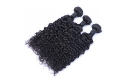 China Cuticle Aligned 6A Jerry Curly Peruvian Human Hair Weave supplier