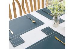 China Waterproof Oilproof Kitchen Tools And Utensils Napkin Pad Tablecloth Plain Dyed supplier