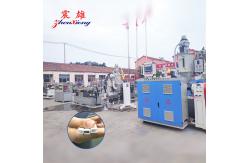 China 50kw PLC Plastic Profile Extrusion Equipment Line Accurate Soft Profile Extruder supplier