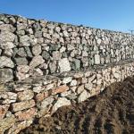Under Sea Water Using Twisted Wire Gabion Baskets Pvc Coated 2x1x1 M for sale