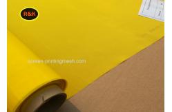 China 100% Polyester 110 Mesh , Silk Screen Fabric Mesh For Touch Printing supplier