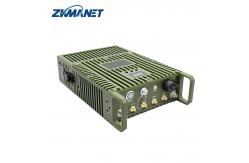 China Advanced High Power 2T2R 10-20km Long Range Manpack Base Station Video Transceiver supplier