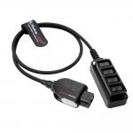 Alvin's Cables Smart D-tap Splitter Power Cable, Ultra Soft Dtap Male to 4 Port Dtap Female Power Supply for ARRI RED Teradek SmallHD SmallRig for V-Mount Camera Battery 60cm|23.6in for sale