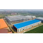 Painted Galvanized Prefabricated Building Q235B Prefab Steel Warehouse Workshop for sale