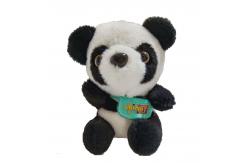 China Customization Logo Rings Key Chian Toys With Bee And Panda Keychain supplier