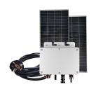 Silver Grid Tie Solar Micro Inverter Battery 350w IP65 Home Solar System Inverter for sale
