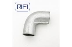 China 20mm 25mm Solid Elbow GI Conduit Fittings Electrical Conduit System  With Galvanized Steel supplier