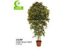 China Luxury Height 170cm Artificial Ficus Tree For House Decoration supplier