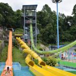 High Strength Adult Water Slide Fiberglass Water Slide Height Adjustable Design for sale