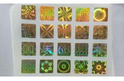 China Permanent Adhesive Security Hologram Sticker Uv Printing supplier