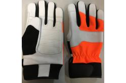 China EN388 4142X EN420 24m/S Chainsaw Safety Gloves With Cut Protection Class 2 supplier