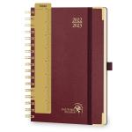 Vegan Leatherette Hardback Weekly Planner Sept 2023 To Dec 2023 for sale