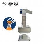 Fully Enclosed Cap Elevator Conveyor Hygienic Cap Feeding Machine 0.37KW