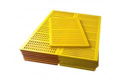 China High quality pu polyurethane deck screens panels for quarry supplier