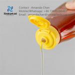 Yellow New Design Honey Cap Plastic Bottle Cap Seal Silicone Valve Flip Top Cap On Sale for sale